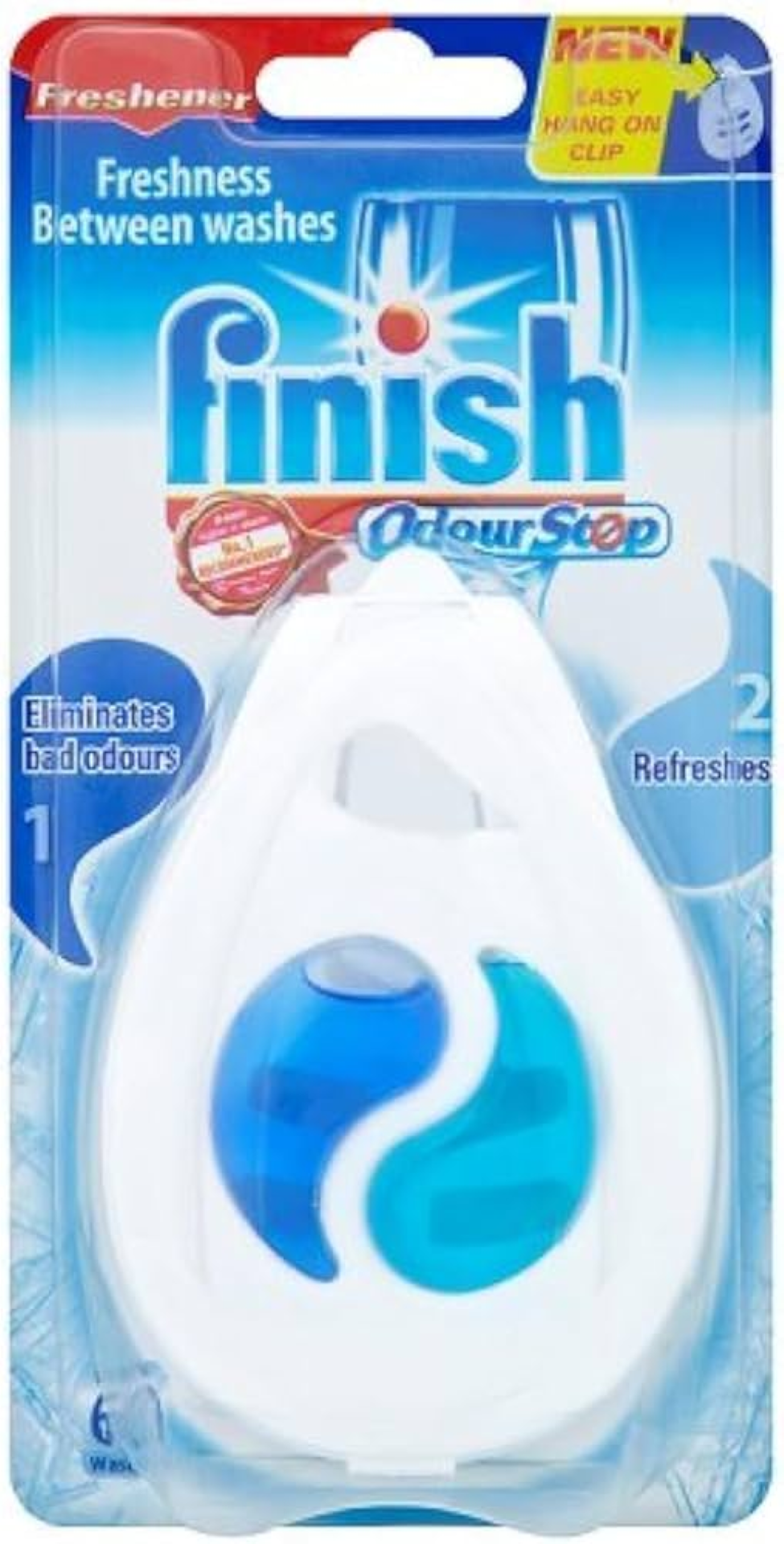 FINISH FRESHNER ODOUR STOP 10'S